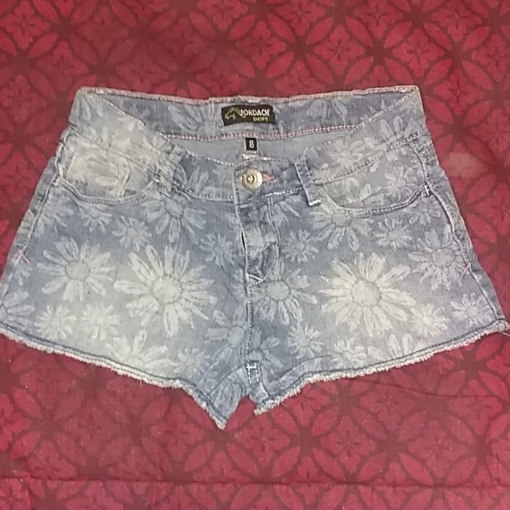 Jordache Sunflower Print Shorts